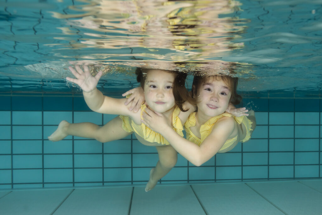 Kleuters onderwater