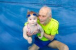 Baby onderwater