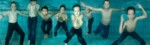 Tieners onderwater